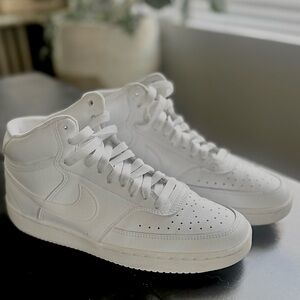 Nike White mid Sneakers